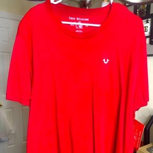 Men Plus True Religion Tee.